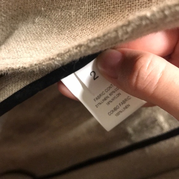 10 Crosby Derek Lam Barneys New York Linen Trench - Picture 7 of 8